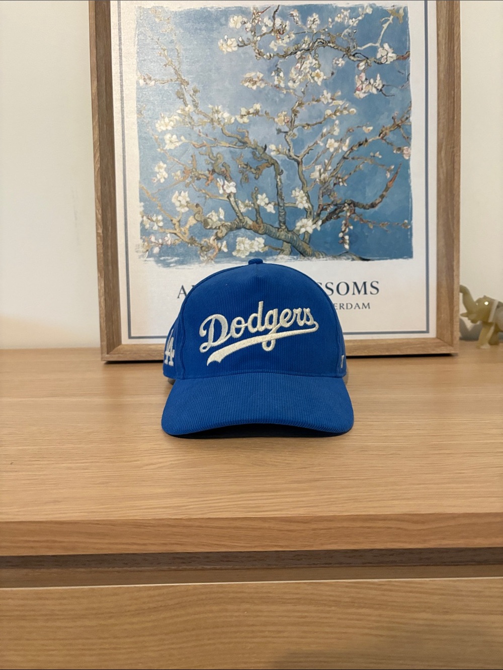 Los Angeles Dodgers Blue Baseball Cap with Script Logo